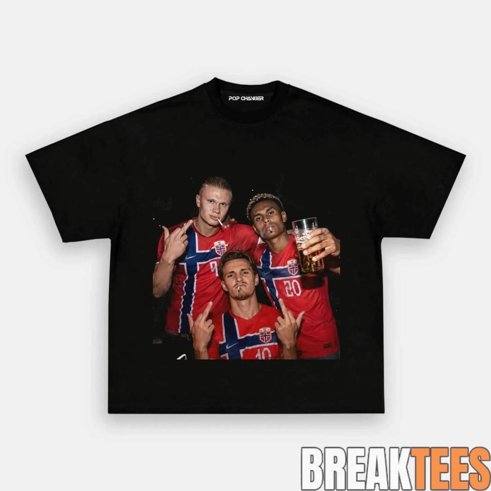 Norway Team Norway National Football Graphic Shirt