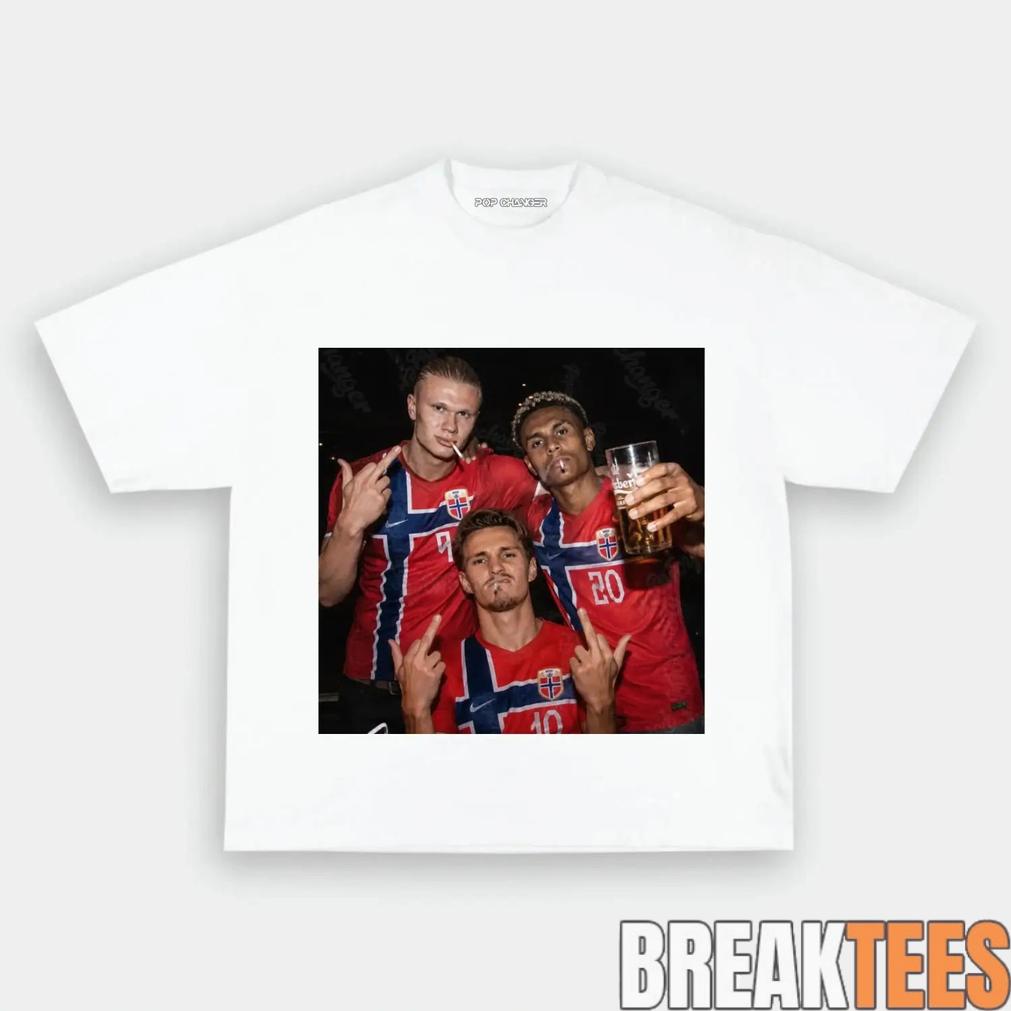 Norway Team Norway National Football Graphic Shirt