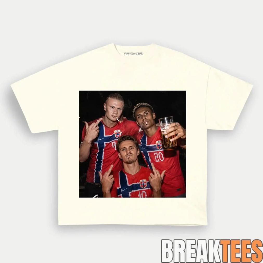 Norway Team Norway National Football Graphic Shirt