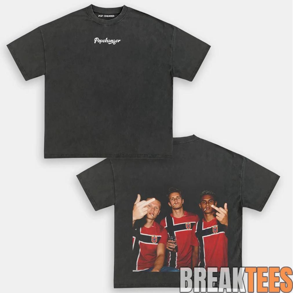 Norway Team Norway Soccer Fan Graphic T-Shirt