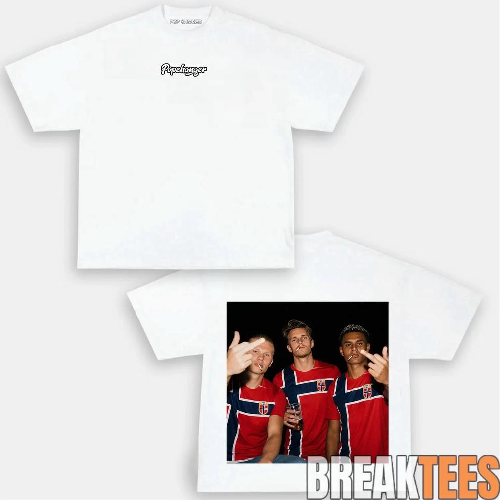 Norway Team Norway Soccer Fan Graphic T-Shirt