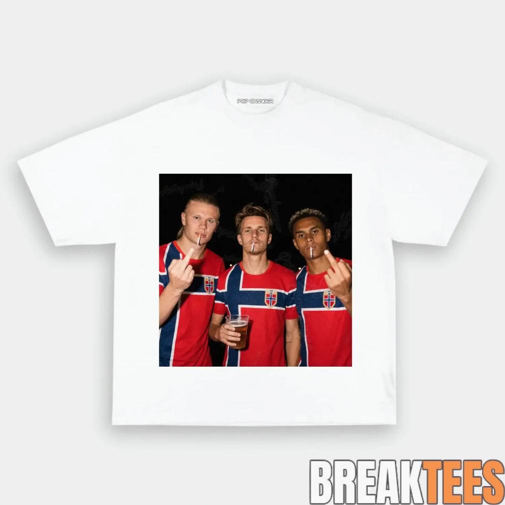 Norway Team Retro Norway Football Fan T-Shirt