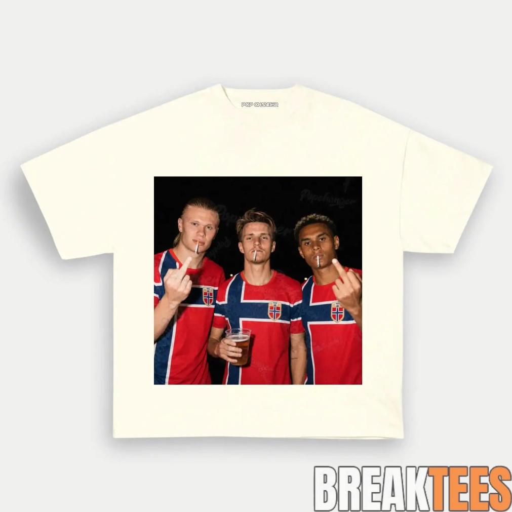 Norway Team Retro Norway Football Fan T-Shirt