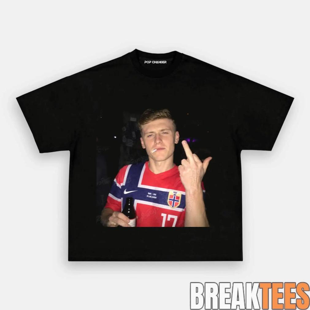 Norway Team Scandinavian Football Fan T-Shirt