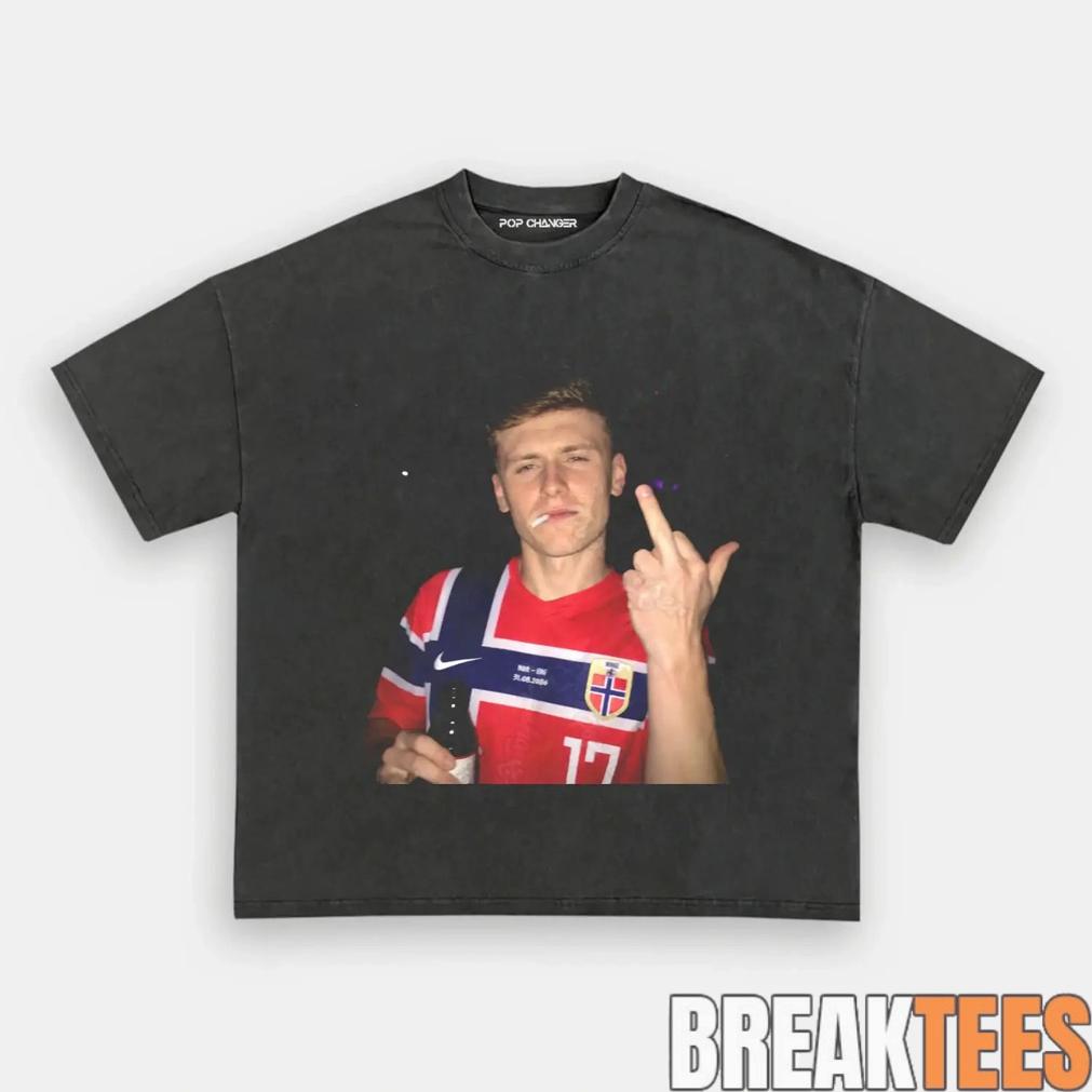 Norway Team Scandinavian Football Fan T-Shirt