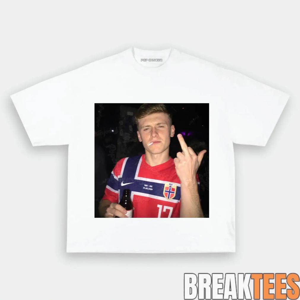 Norway Team Scandinavian Football Fan T-Shirt