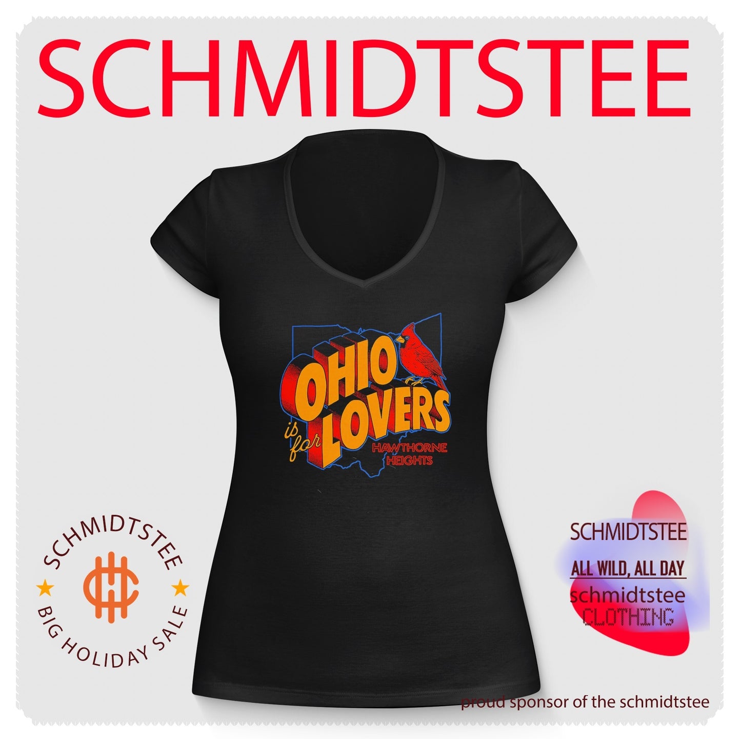 Nü Ohio Is for Lovers Hawthorne Heights shirt