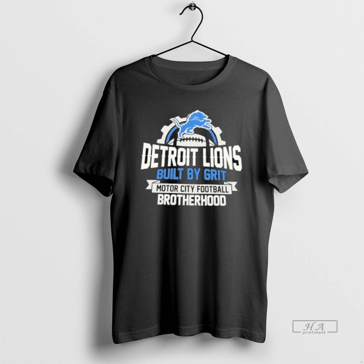 Official Detroit Lions Built By Grit Motor City Football Brotherhood