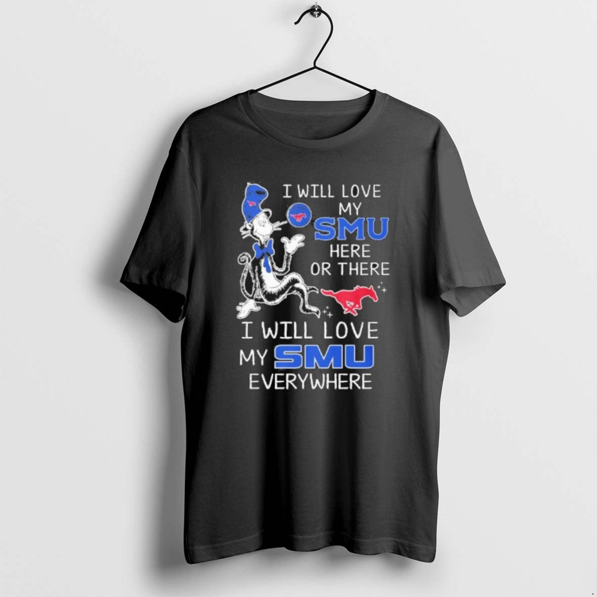 Official Dr Seuss I Will Love My Smu Mustangs