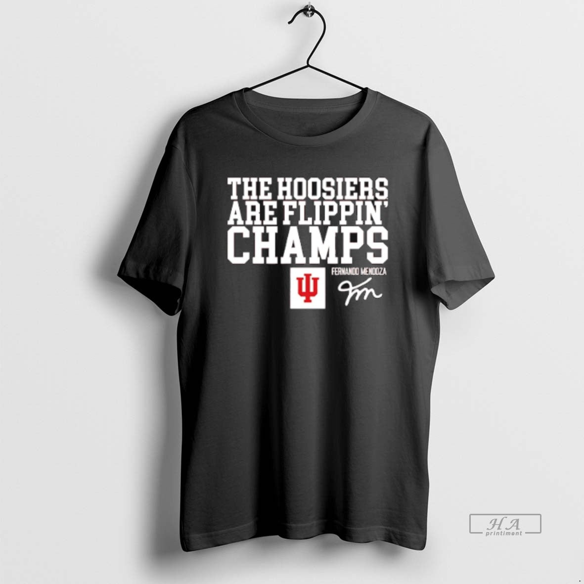 Official Fernando Mendoza Indiana Football The Hoosiers Are Flippin Champs