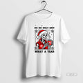 Official Ho Ho Holy Shit What A Year Christmas Skeleton Graphic