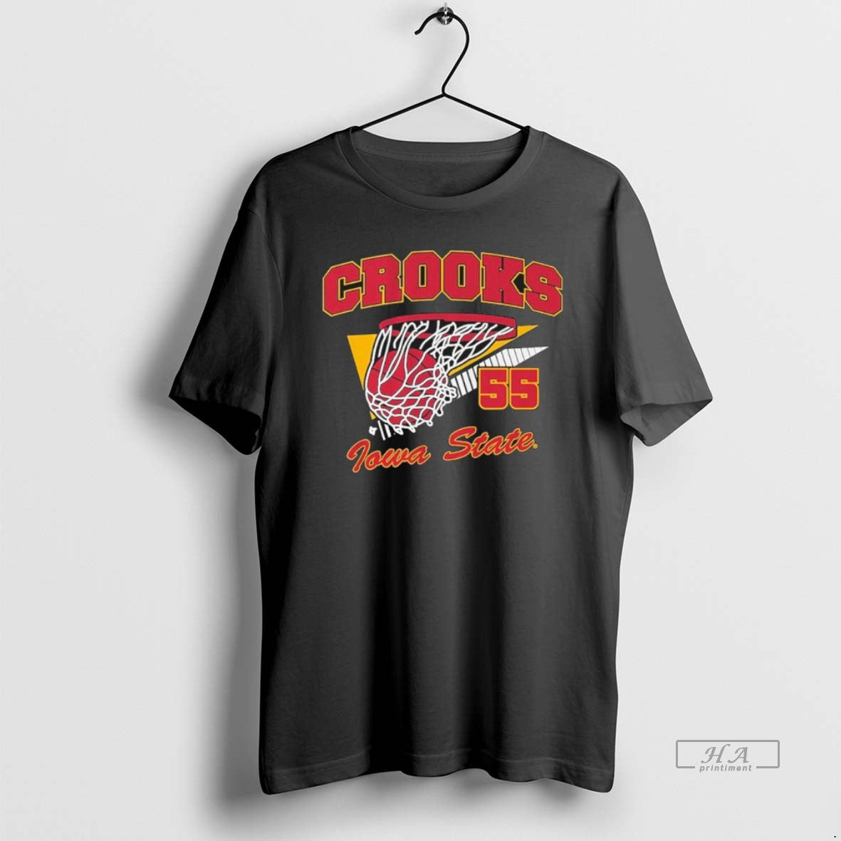 Official Iowa State Basketball Audi Crooks Retro Swish