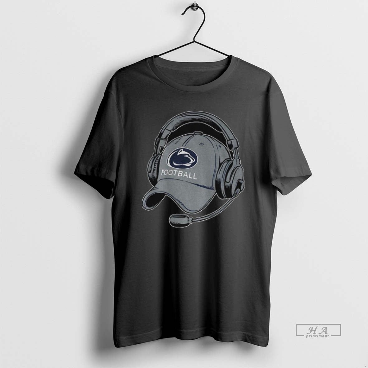 Official Terry Smith Penn State Nittany Lions Football Coachs Hat And Headset