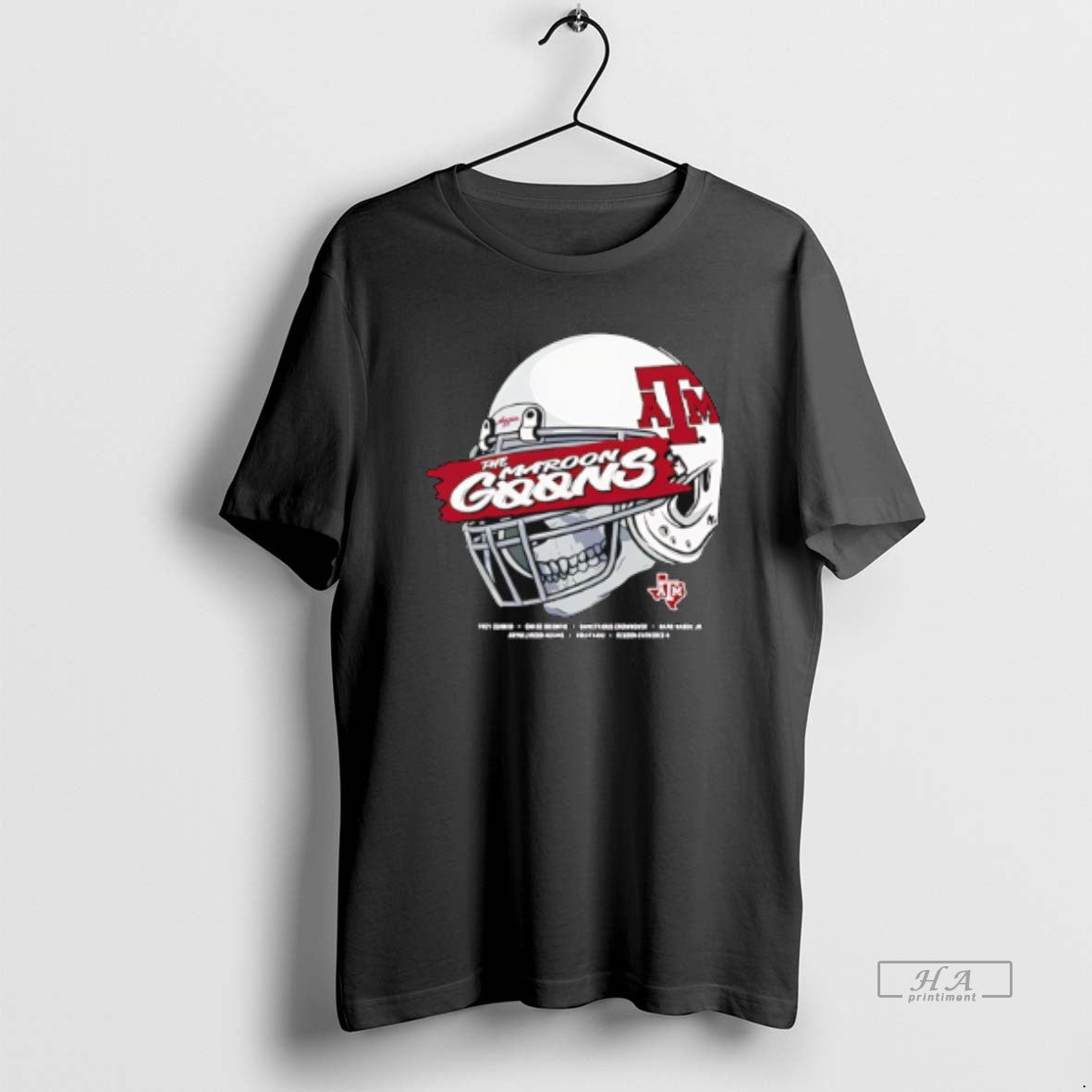 Official Texas Am Aggies The Maroon Goons Helmet