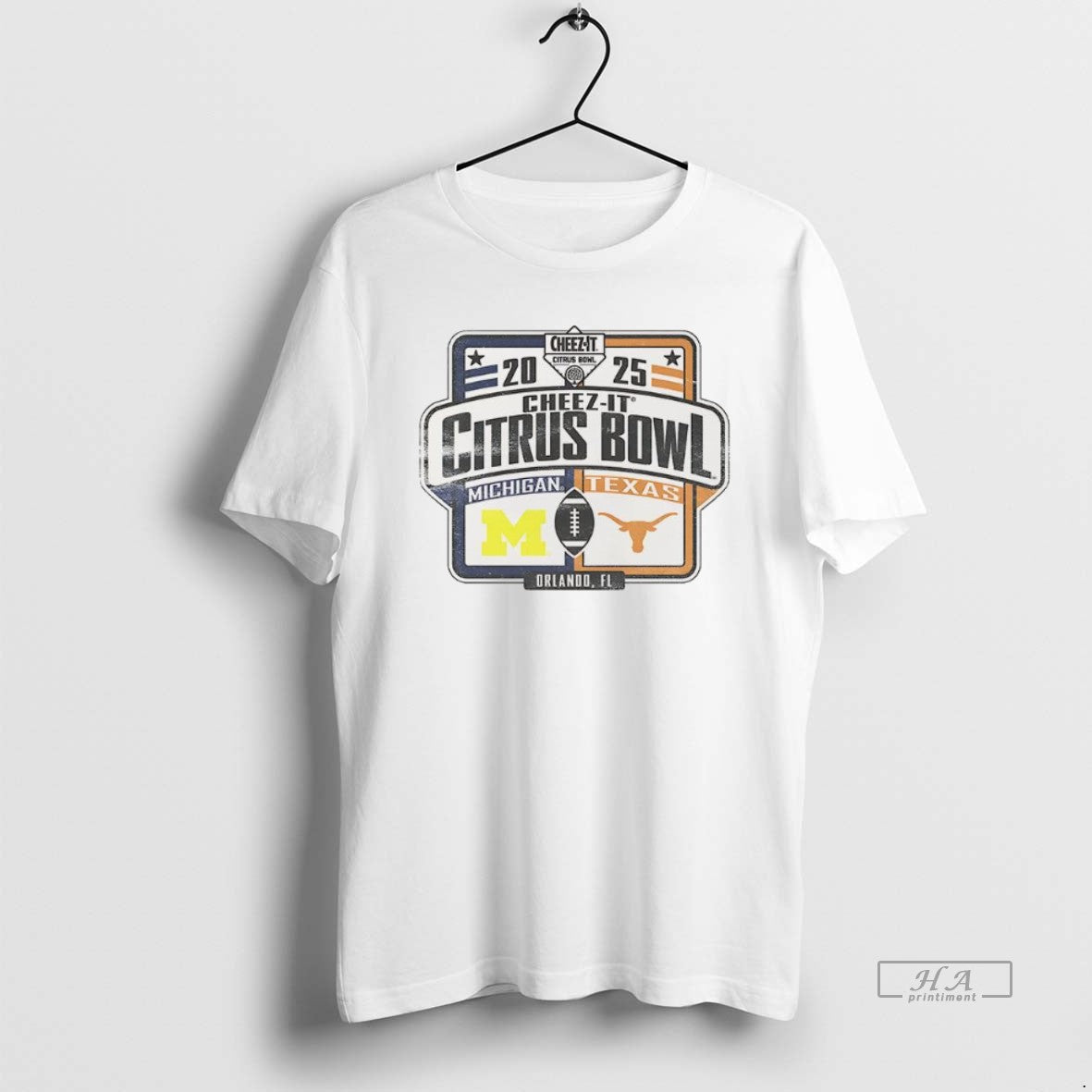 Official Texas Longhorns Vs Michigan Cheez It Bowl Game Dueling