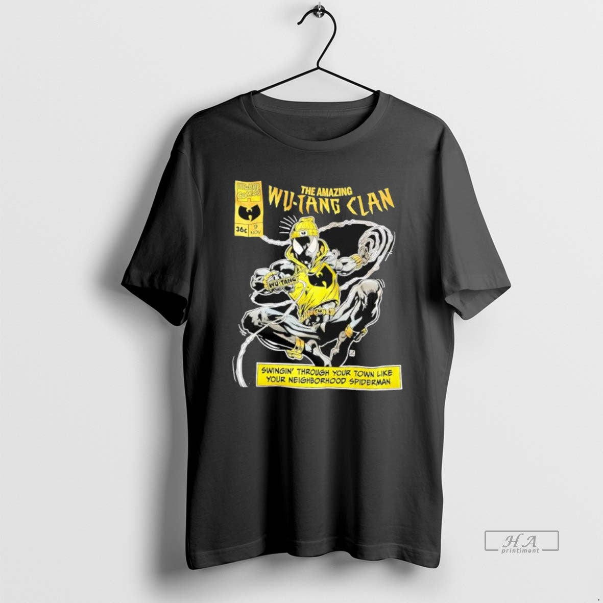 Official The Amazing Wu Tang Clan Swingin Through Your Town Like Your Neighborhood Spiderman