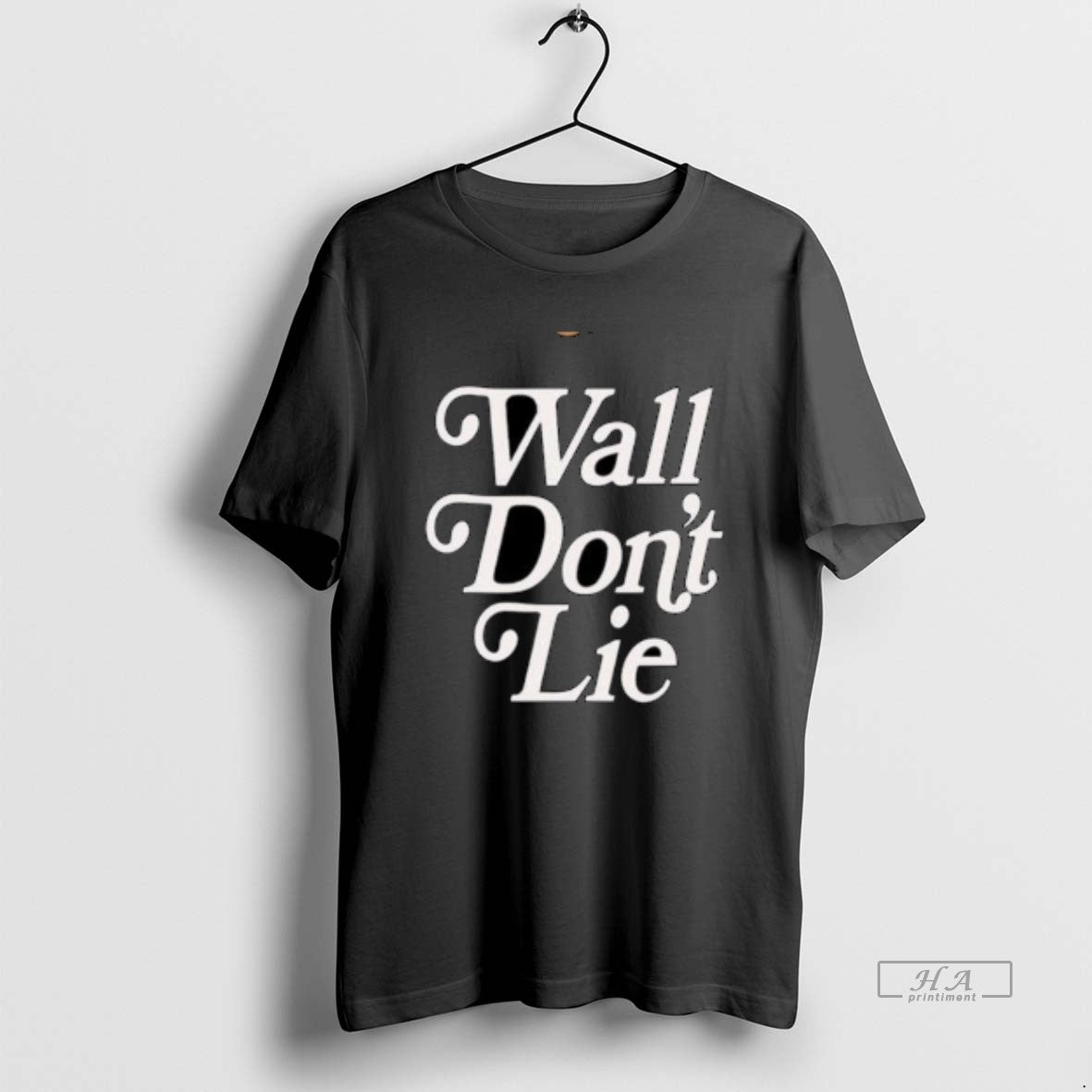 Official Wall Dont Lie Circle Black