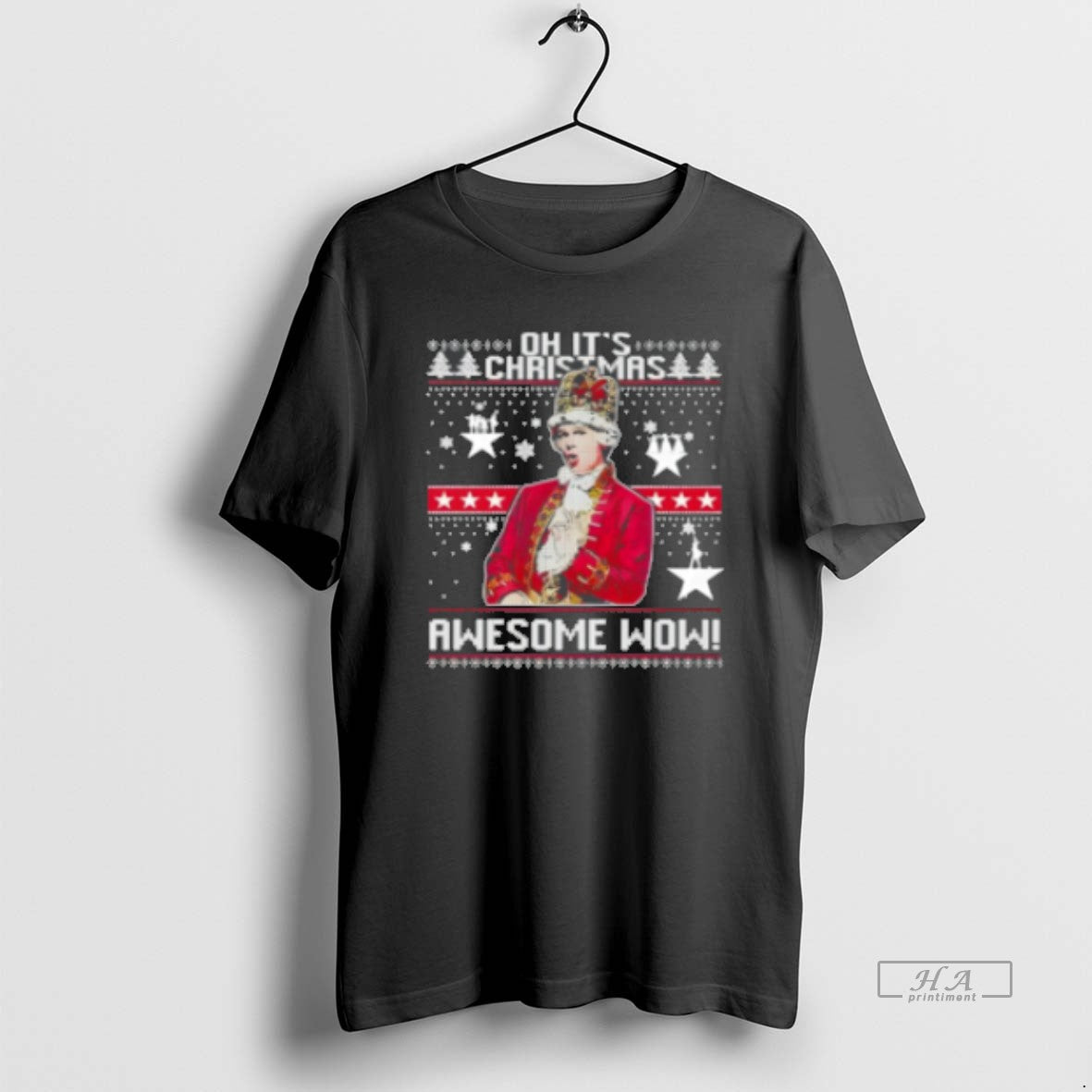 Official Alexander Hamilton Oh It39s Christmas Awesome Wow Classic Womens