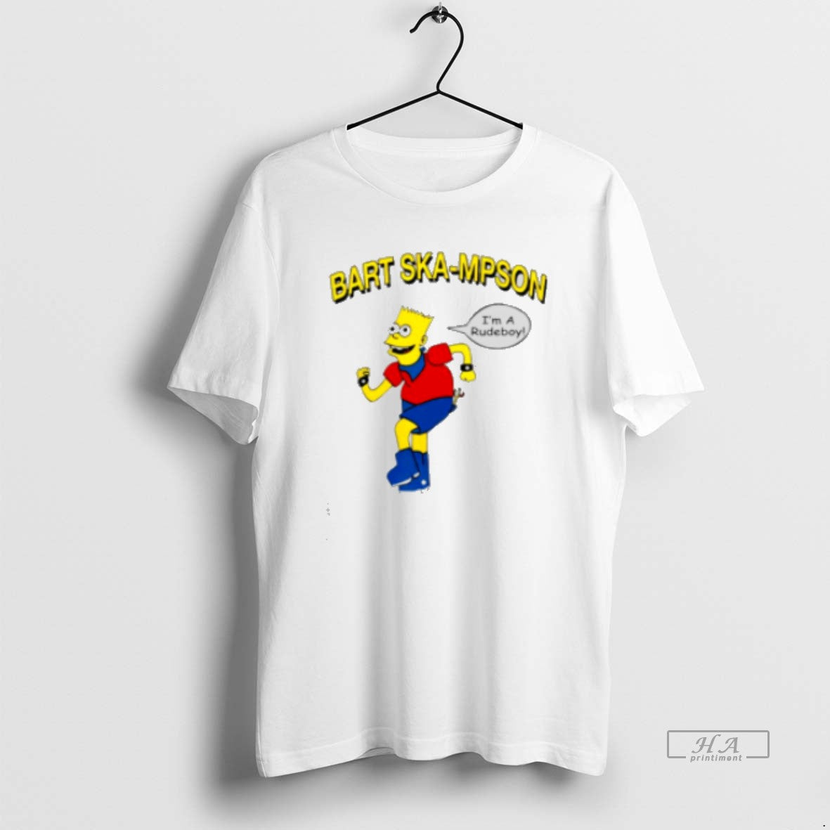 Official Bart Ska Mpson I39m A Rudeboy Classic Womens