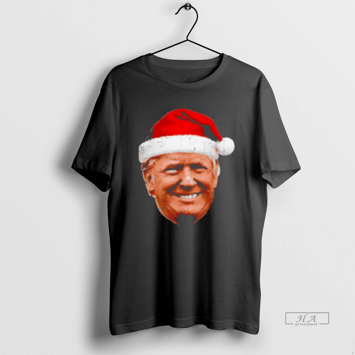 Official Christmas Trump Face Santa Funny Xmas Meme Classic Womens