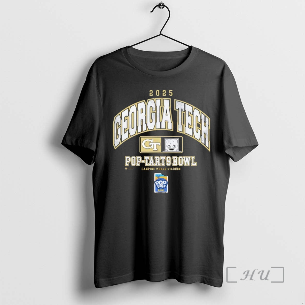 Officials 2025 Pop Tarts Bowl Georgia Tech Yellow Jackets Logo