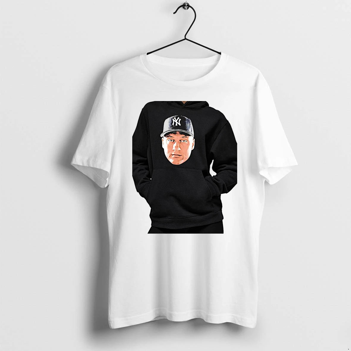 Officials Derek Jeter New York Yankees Mlb Big Face Premium T Shirt