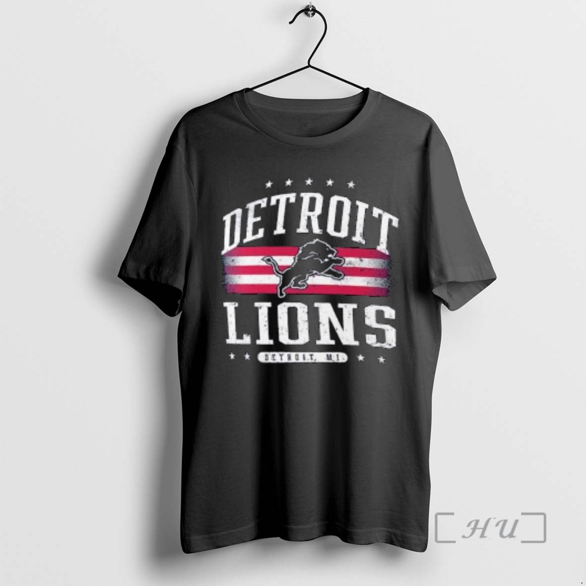 Officials Detroit Lions Americana Team Circle Black