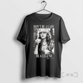 Officials Dont Be A Lady Be A Legend Stevie Nicks Circle Black Premium T Shirts