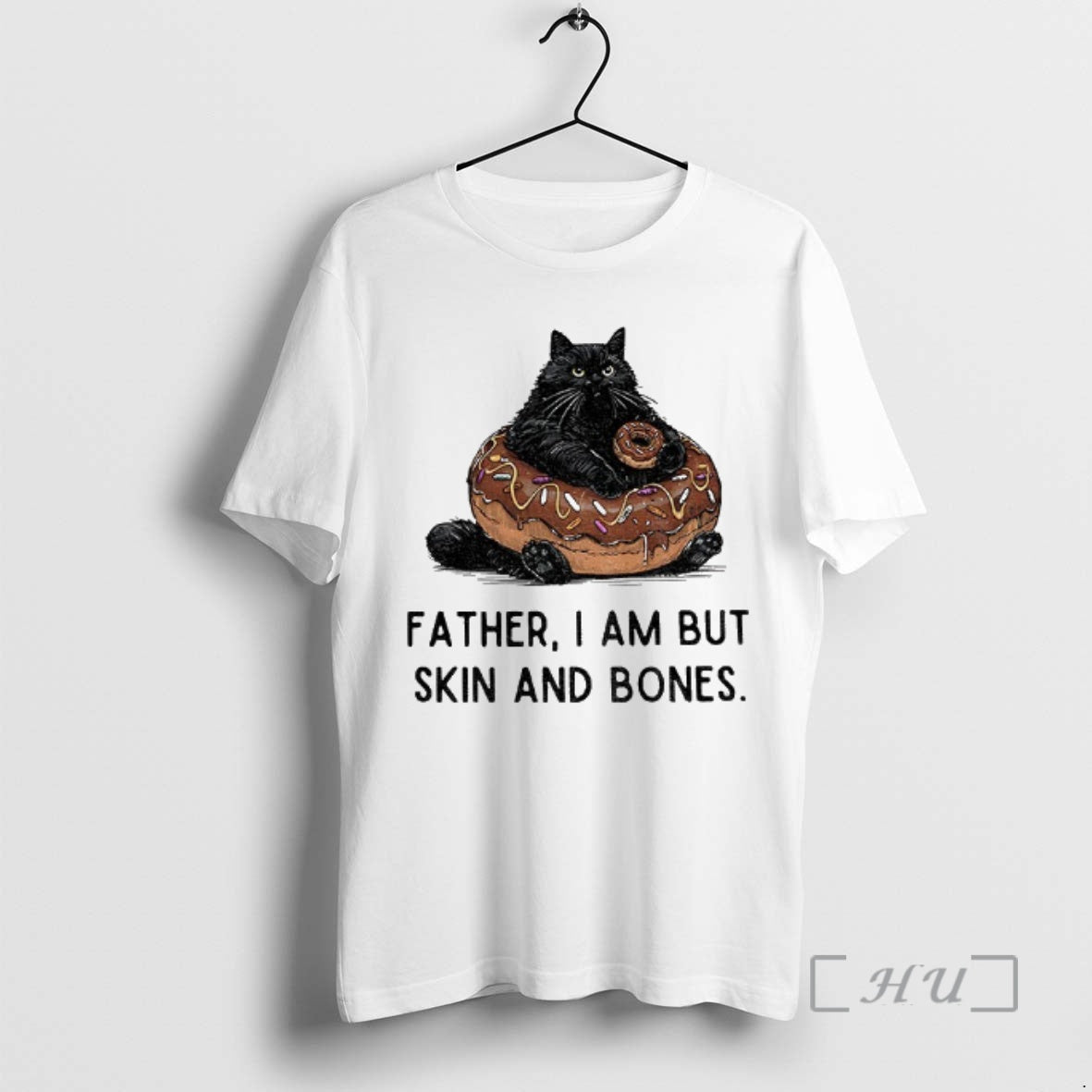 Officials Fat Cat Is Begging For Food Father I Am But Skin And Bones Premium