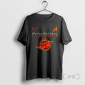 Officials Miami Dolphins X Avatar Fire And Ash Logo Double Sided Graphic Premium T Shirts