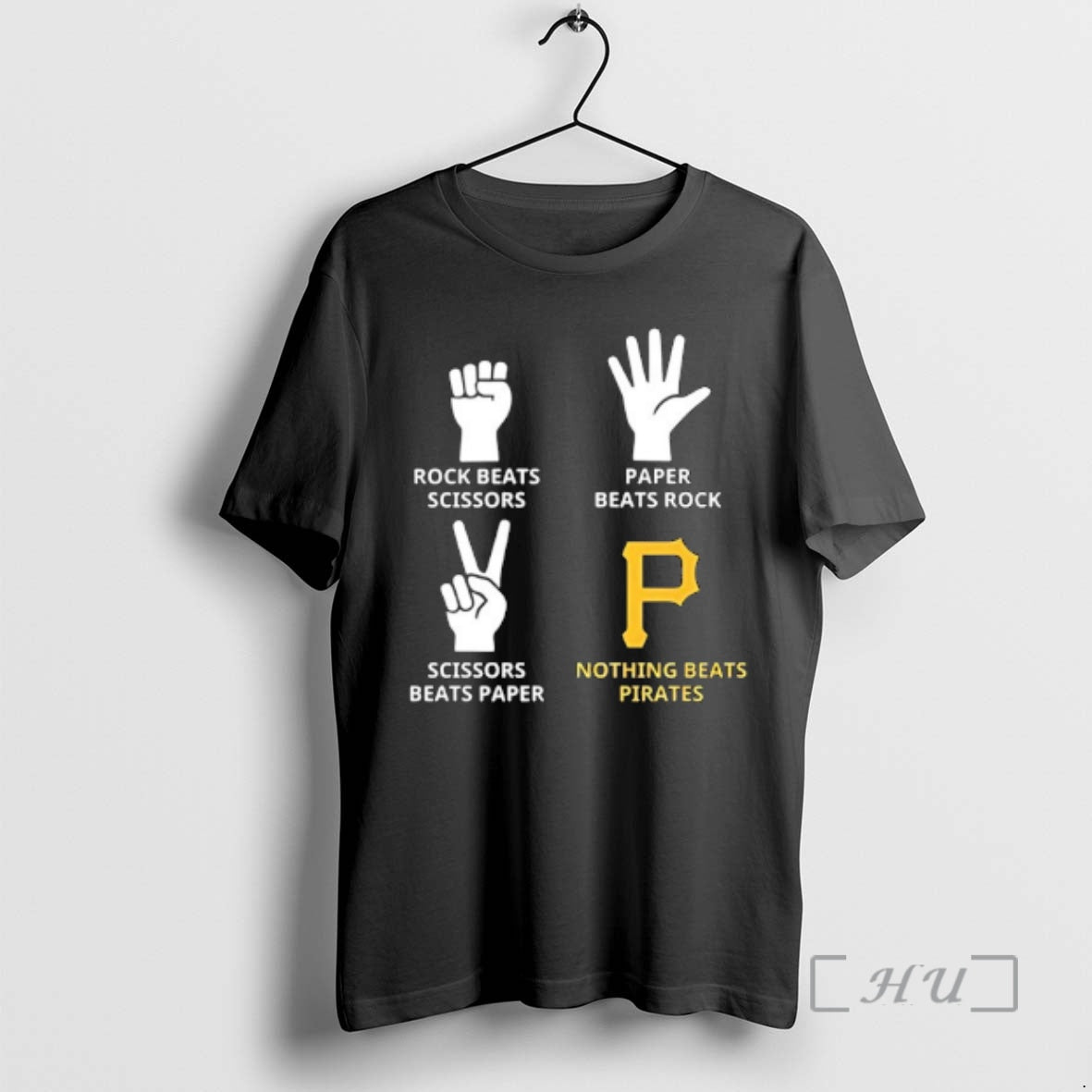 Officials Pittsburgh Pirates Nothing Beats Rock Beats Scissors Paper Beats Rock Scissors Beats Paper Premium