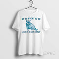 Officials Raccoon It Is What It Is And It Is Not Great Premium T Shirts