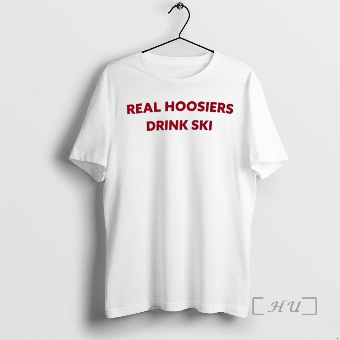 Officials Real Hoosiers Drink Ski Text