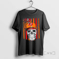 Officials Skull Wearing A Cap Tampa Bay Buccaneers Us Flag