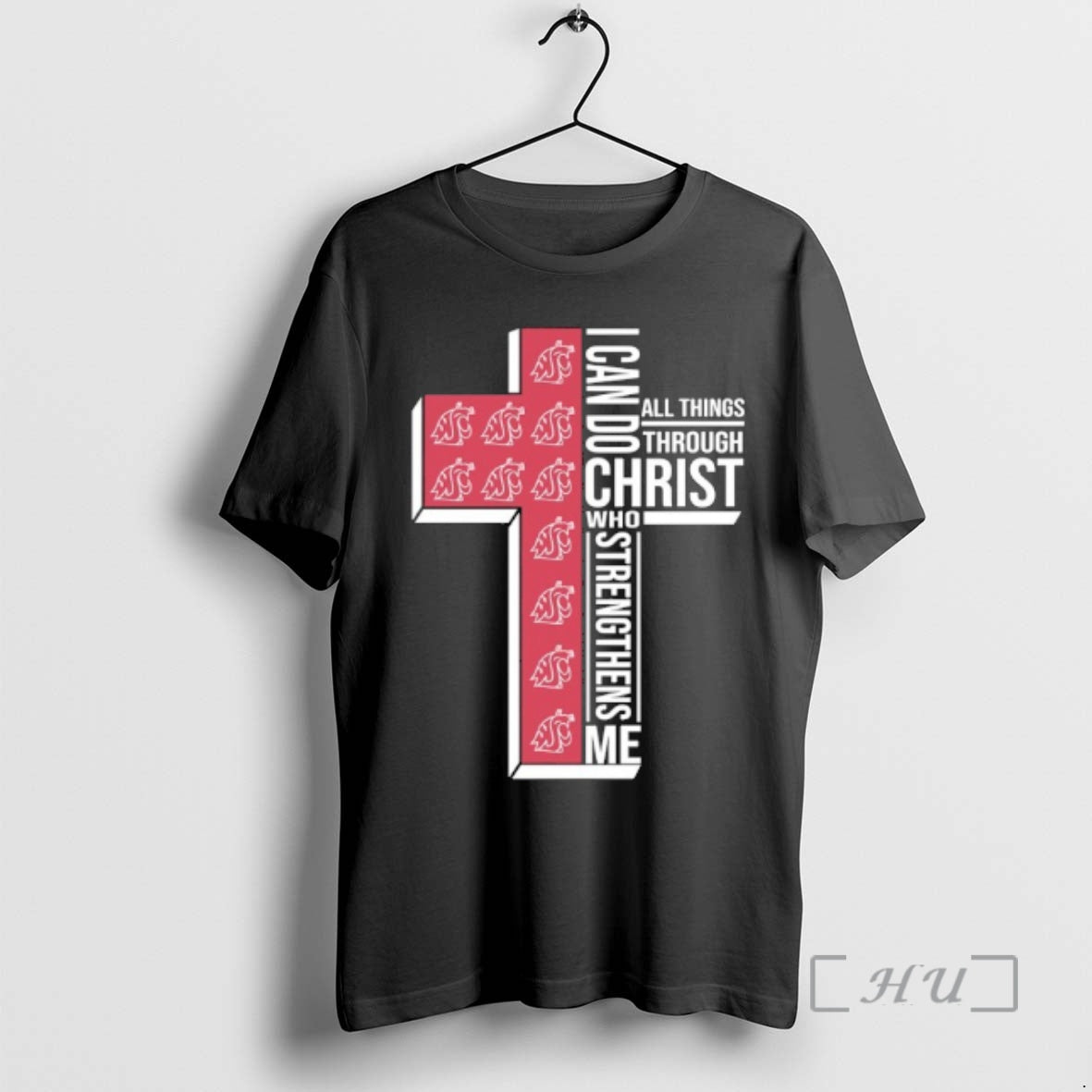 Officials Washington State Cougars Cross I Can Do All Things Through Christ Who Strengthen Me