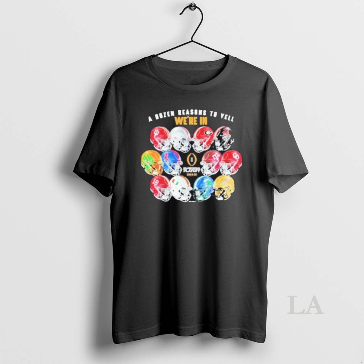 Original A Dozen Reason To Yell Were In Cfp 12 Team Helmets