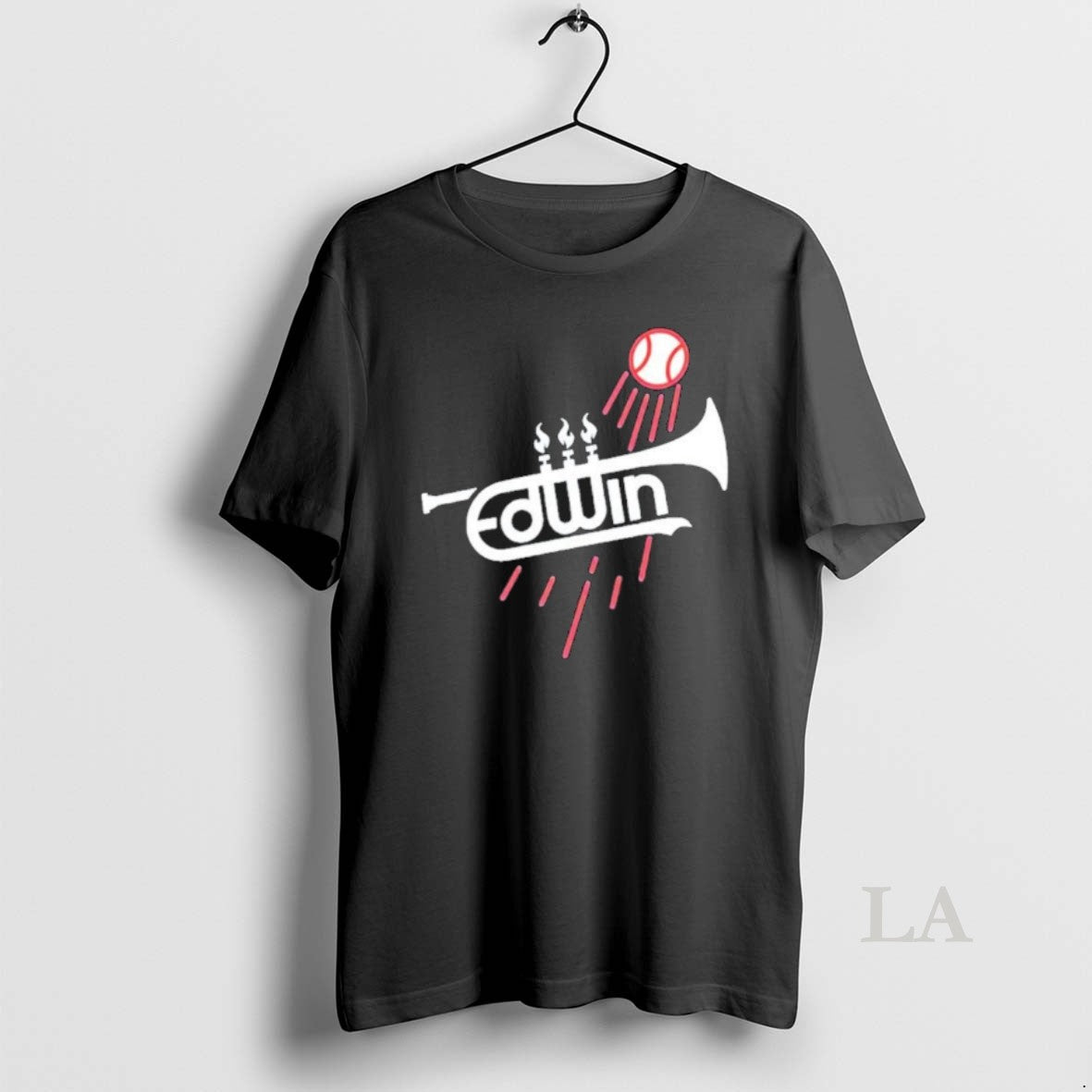 Original Edwin Diaz Narco Trumpet Los Angeles Dodgers Prado