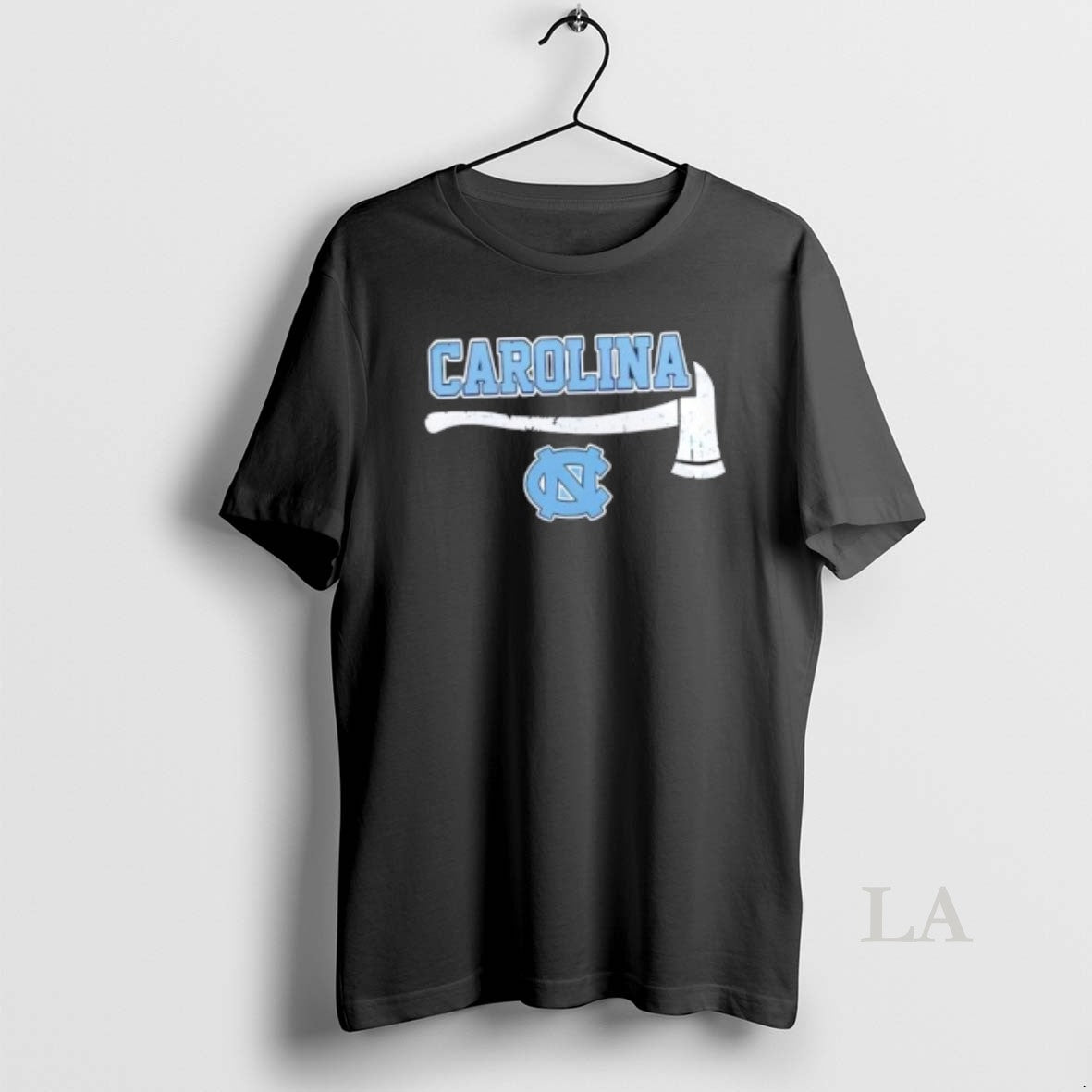Original Firefighter Fire Dept Always Ready North Carolina Tar Heels 2 Sided