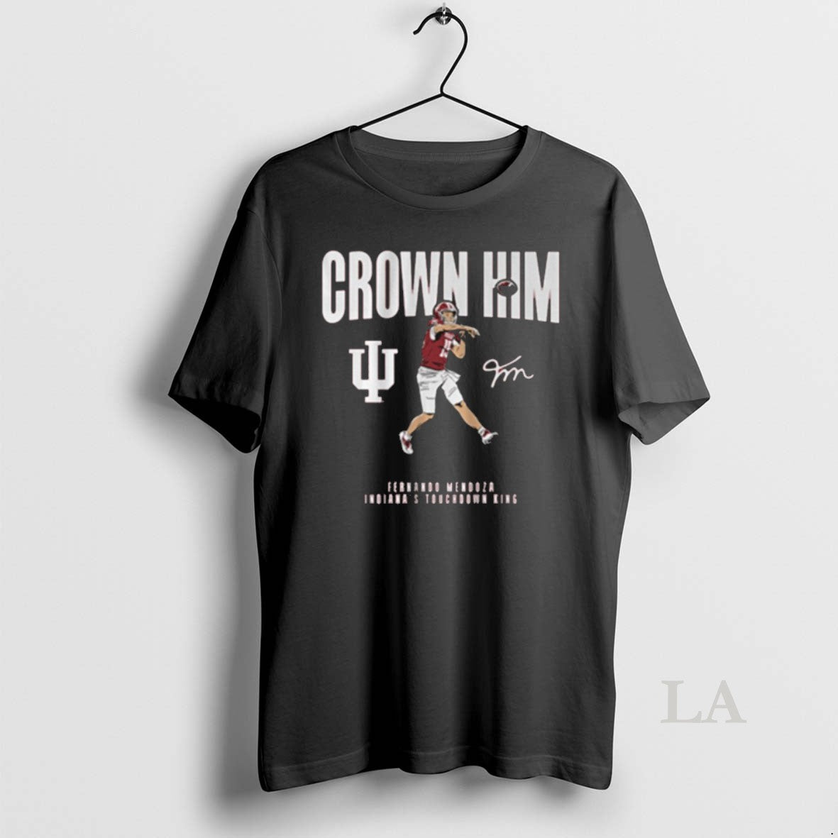 Original Indiana Football Fernando Mendoza Crown Him
