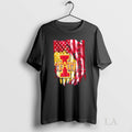 Original Iowa State Cyclones Football X American Flag