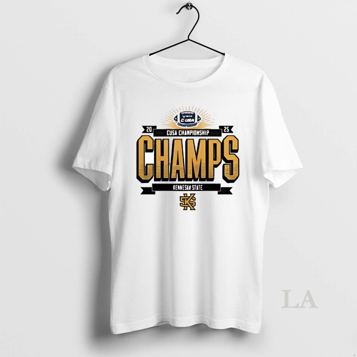 Original Kennesaw State Football 2025 Cusa Championship 2 Sided