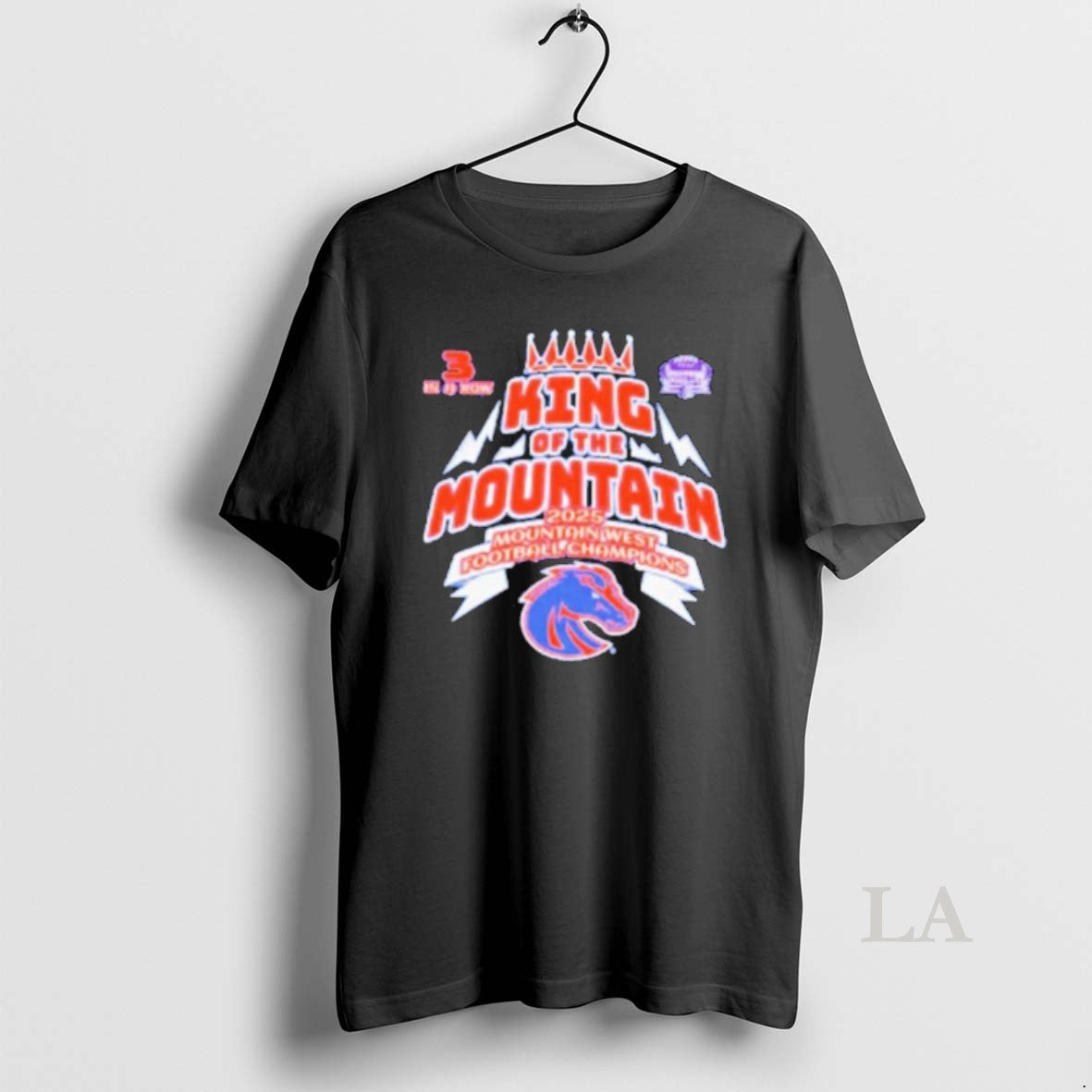 Original King Of The Mountain Boise State Broncos Mountain West Champions