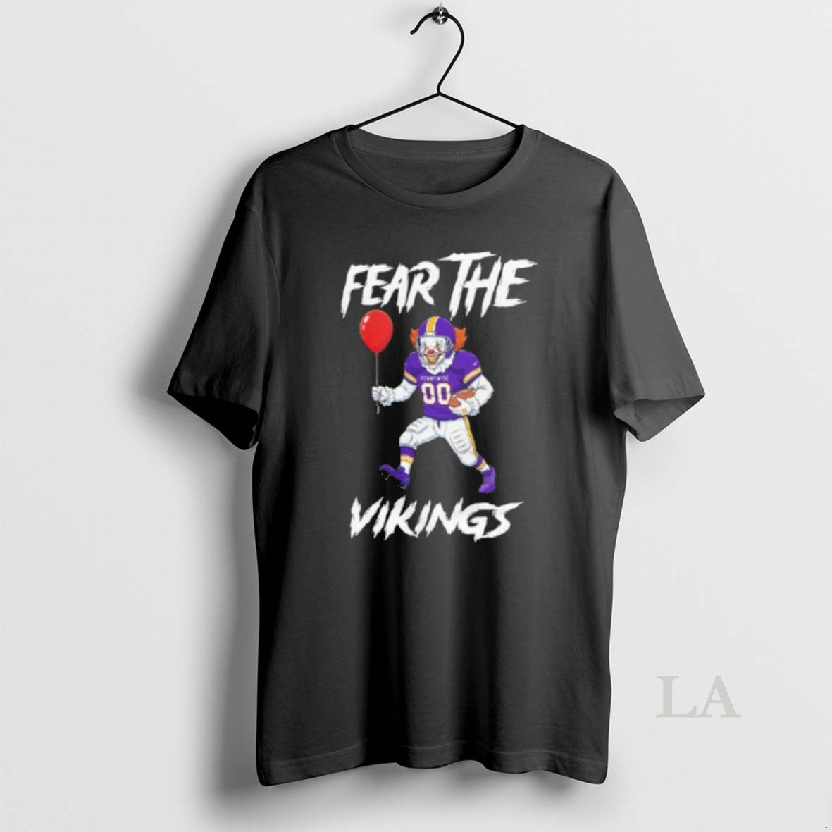 Original Minnesota Vikings Logo Fear The Pennywise