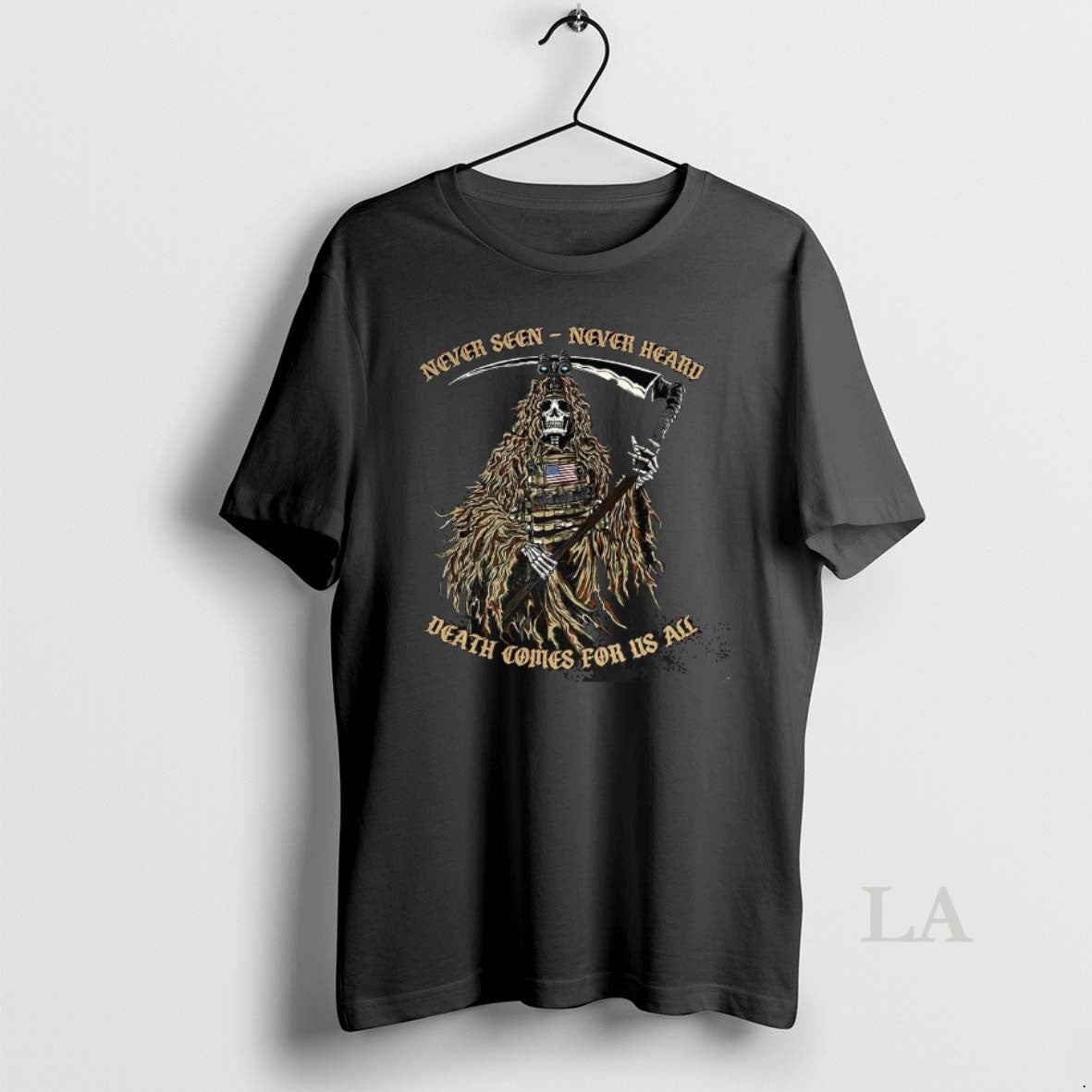 Original Never Seen Never Heard Death Comes For Us All Reaper Soldier