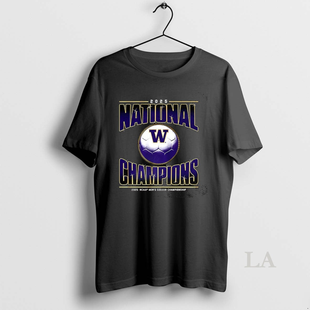 Original Washington Huskies Ncaa Mens Soccer 2025 National Champions Logo
