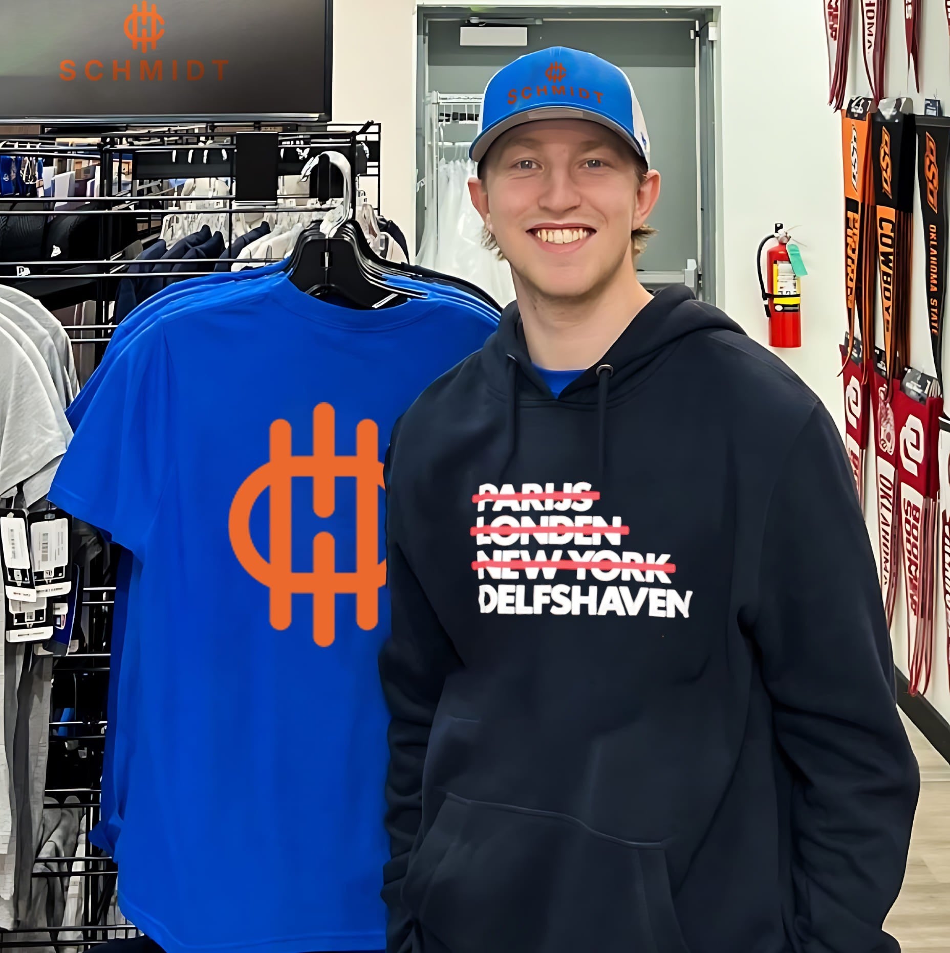 Parijs Londen New York Delfshaven Rotterdam shirt
