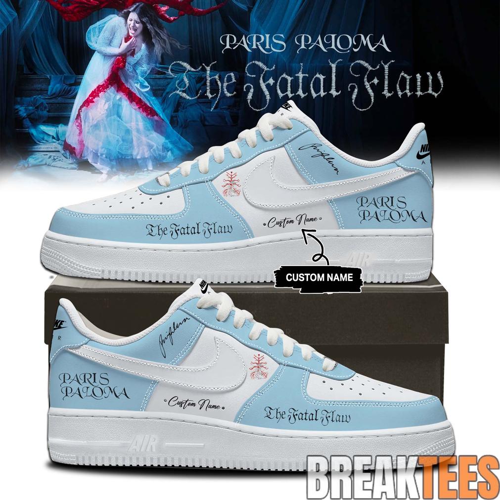 Paris Paloma The Fatal Flaw Tour 2026 AF1 Shoes