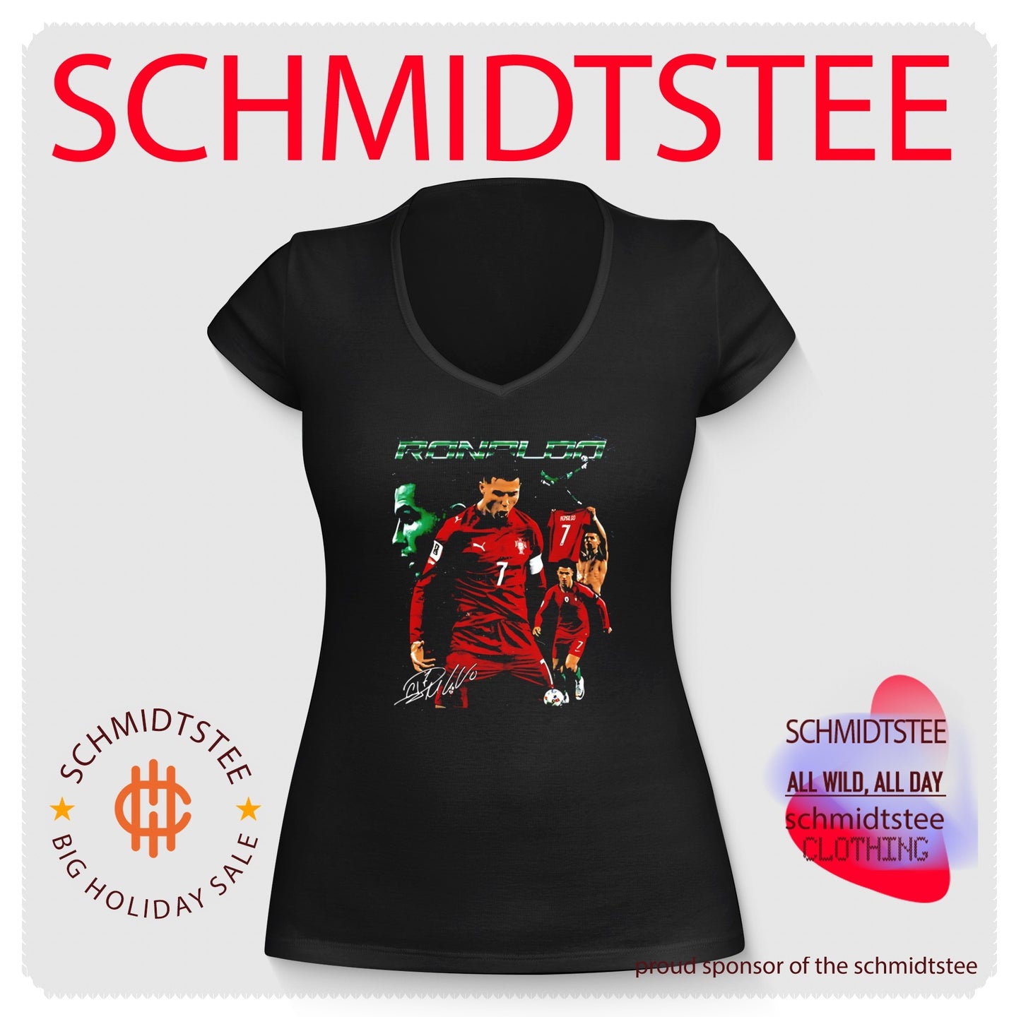 Portugal Cristiano Ronaldo signature vintage shirt