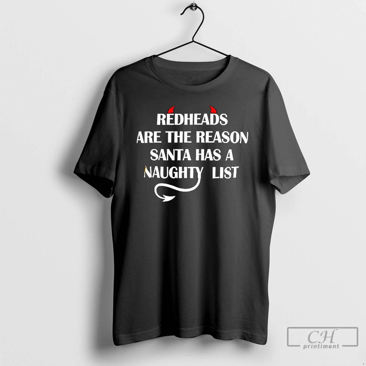 Premium Devil Horn Redheads Are The Reason Santa Has A Naughty List T Shirts Sweater