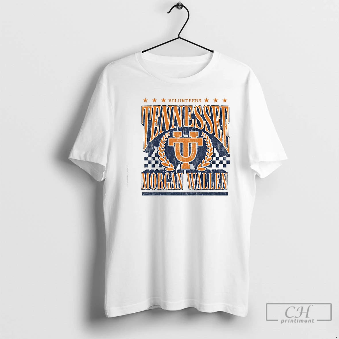 Premium Morgan Wallen X Ut Ivory Tennessee Volunteers